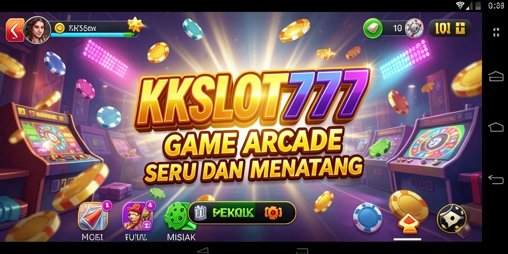 Tampilan seru dari gameplay KKSLOT777 yang mengasyikkan.