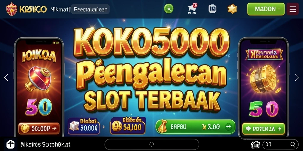 Screenshot KOKO5000 menunjukkan gameplay slot yang menegangkan dan interaktif.