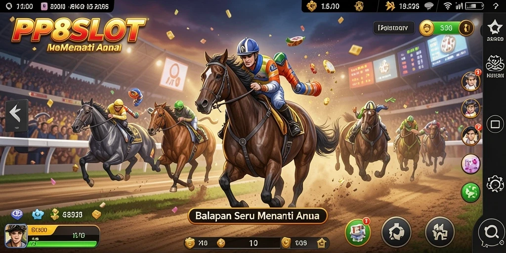 Tampilkan aksi balapan seru dalam PP8SLOT.
