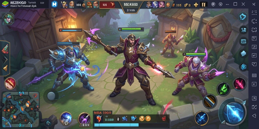 Tampilan menarik dari gameplay EPIC REZEKIGO.