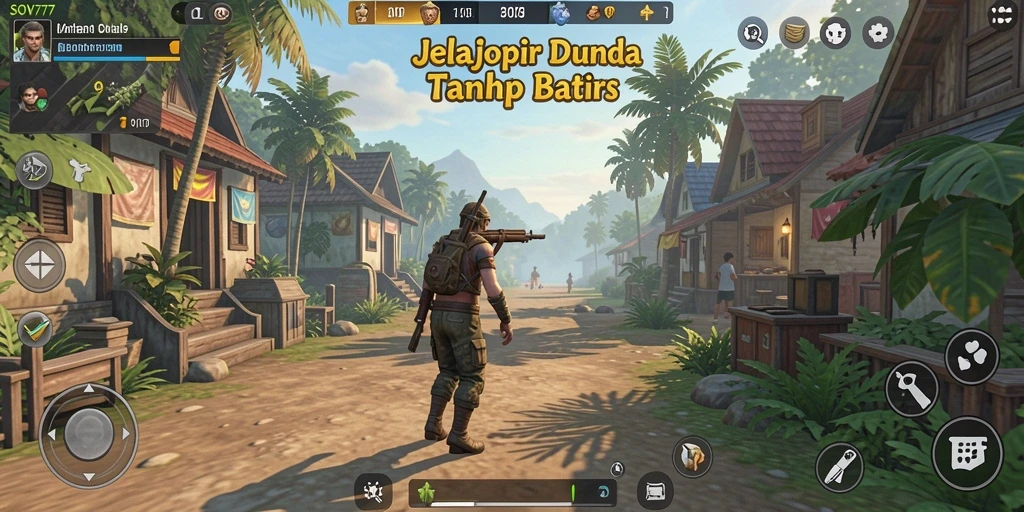 Tangkapan layar gameplay SOV777 dengan petualangan Open World yang mendebarkan.