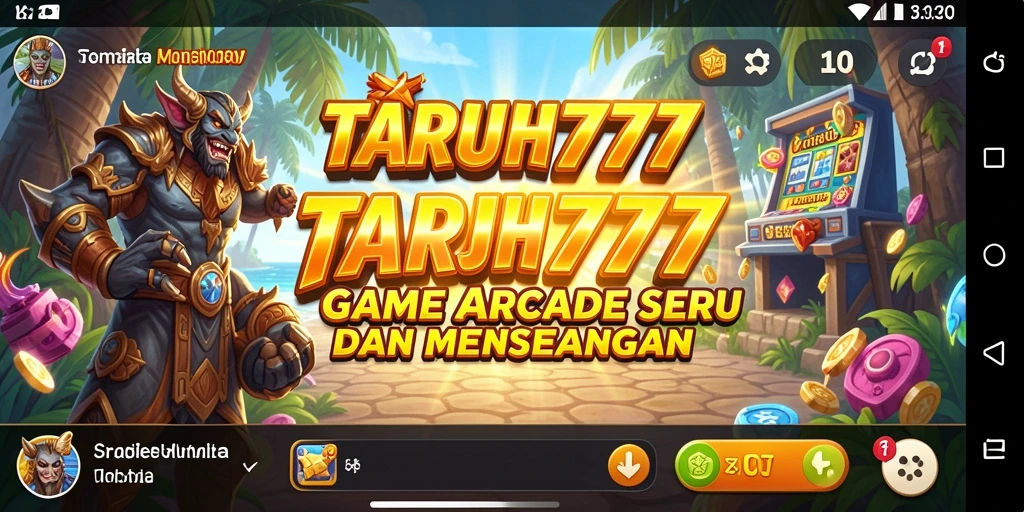 Tampilan gameplay TARUH777 yang menarik dan penuh warna.
