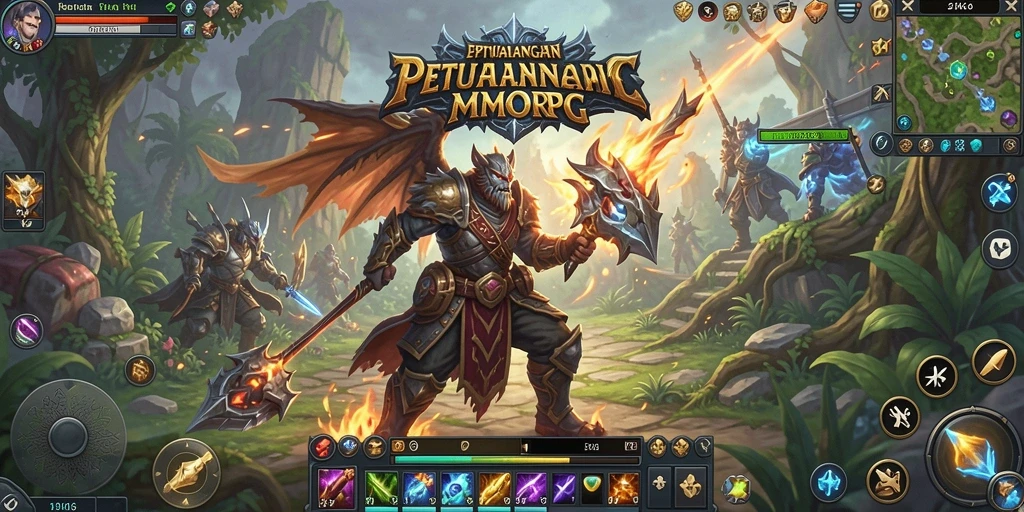 Tampilan gameplay ZK6 yang menarik dan penuh aksi dalam dunia MMORPG.